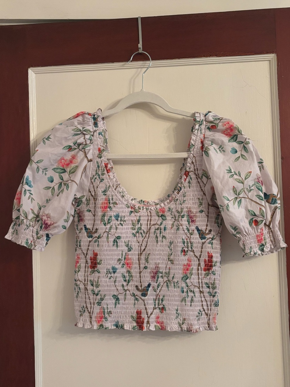 Hill House x Diane Hill Artists Collection 2022 Floral Nap Top Small